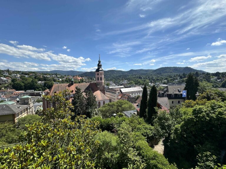 Vista panorámica de Baden-Baden